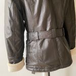 wilson's leather Brown Sherpa/Faux Fur Fully Insulated Coat size small Photo 7