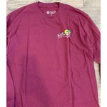 Simply Southern Women's Large Red Floral Long Sleeve T-Shirt Best Friend Woman Photo 2