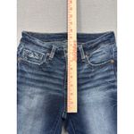Buckle Black Skinny Jeans Women's Size 24 Blue Denim Stretch Fit No 53 Photo 10