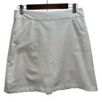 Peter Millar  Wicking White Skort Size 4 Performance UPF Tennis Golf Photo 0