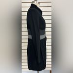 CAbi  #3176 Osaka Nights Convertible Jacket/Coat Black + Gray Size Medium Photo 3