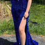 Sequin Prom Dress Size 14 Photo 1