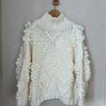 Chicwish ‎ Turtleneck Sweater Chunky cowl neck Knit White Style Size M (No Tag) Photo 3
