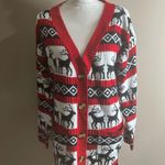 Merry Christmas’s from v28 cardigan sweater Red Size L Photo 6