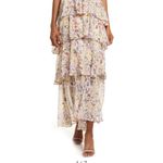 ASTR Floral Ruffle Maxi Dress Photo 2