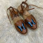 Mexican Sandals huarache 7 Tan Photo 1