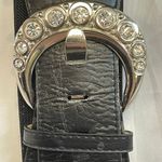 XOXO 1X Belt 00s 10s Y2K Black Stretch Bling Photo 1