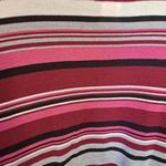 Breckenridge Red,‎ Pink Gray and White Striped Cardigan w/Attached Shirt Size L Size L Photo 6