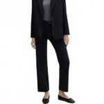 Mango  100% Cotton Pocket Cargo Jeans Pants Charcoal NWT Size 4/S Photo 3