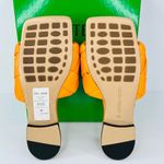 Bottega Veneta LIDO INTRECCIATO TANGERINE WOVEN LEATHER FLAT SANDALS SIZE EU 35 Photo 5