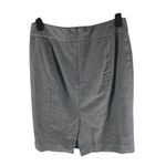 J.Crew  Super 120s Pencil Skirt Wool Slit Lined Career Wear Gray 2 Photo 1