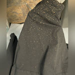 Disney spirit jersey Black Long Sleeve Shirt with‎ Gold Logo SMALL Photo 1