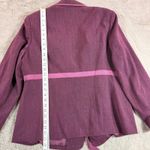 Lane Bryant NWT  Women's Purple Blazer Jacket Size 18‎ Career Business Office Photo 4