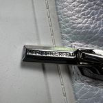 Karl Lagerfeld Paris Catty Iridescent White Leather High Top Sneakers Size 9.5 Photo 9