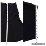 Aritzia Wilfred Reyna High Rise Crepe Midi Skirt Flared Zipper Black Size 0 Photo 10