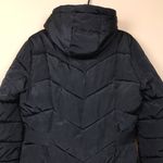 Calvin Klein  Women’s Black Long Line Hooded Puffer Double Zip-Up Jacket Photo 9