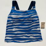 Nike Wave Stripe V-Back Tankini Top Size 1X Women Photo 10