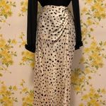 Sans Souci NWT Ruched Side-Slit Maxi Skirt size L Photo 0
