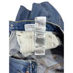 Levi Strauss & CO. Levis Vintage 550 Woman Size 4 High-Waisted Denim Shorts Frayed Hem Photo 8