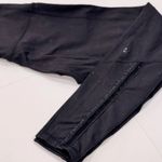 Lululemon  Wunder Under Pant SPECIAL EDITION RUFFLE Black/Black Velvet (RARE) Photo 5