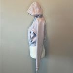 Alphalete ELMTs Cropped Full Zip Hoodie Lilac Size XS Photo 3