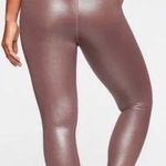 Athleta Elation Shimmer Tight In Powervita, Cinnamon Photo 1