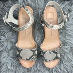 Dolce Vita snake print platform wedge sandals women’s shoe size 9 Photo 2
