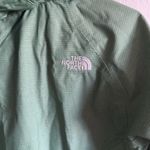 The North Face Green rain jacket key with hood and bill size xs Photo 6