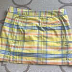 Columbia Titanium Skort Tennis Golf OmniShield Pocket Multicolor Plaid, Size 8 Photo 1