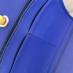 Kate Spade  Ryan Blue and White striped open top tote Photo 5