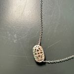 Kendra Scott Elisa Necklace Light Pinkish Mother-of-Pearl Classic Pendant Photo 7