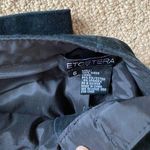 Etcetera Black Y2K Suede Straight Leg Pants Photo 8