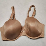 Vanity Fair Radiant By  Bra 75312 Size 38D Beige Underwire Full Coverage Smooth Photo 0