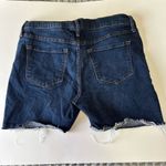 Old Navy Women’s Jean Shorts Denim Midi 10 Stretch 5” DIY Cut Offs Medium Wash Photo 5