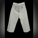 Rag and Bone NWT  Andi High Rise Ankle Wide Leg Jeans White Size 32" Photo 3