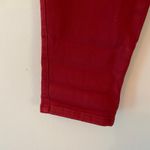 Judy Blue  Garment Dyed Red Stretch Waist Straight Leg Joggers Women size 9 / 29 Photo 8