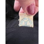 Vintage Frank Gallant Vintage Black Wool Cropped Jacket W/ Satin Trim & Double B Size L Photo 8