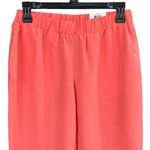 Alfani X-Small Straight Ankle Pants Elastic Waist Pockets Lightweight Coral New Photo 1