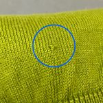 August Silk  Sweater Tank Top Sleeveless Cotton‎ Modal Women Sz Medium Lime Green Photo 6