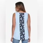 Disney NWT Alice in Wonderland Always Curious Baby Blue Graphic Relaxed Tank Top Photo 1
