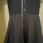 Selfie Leslie  Black Lace Party Romper Sleeveless Fit & Flare‎ Mini S Photo 4