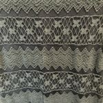 Women's Navy Lace Top Blue Size L Photo 2