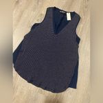 Anthropologie NWT  Deletta Glittery Layered Tank Top | Shirt Photo 2