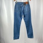 Levi's NWT 501 High Rise Distressed‎ Straight Jean in Athens Crown Size 32 x 30 Photo 5