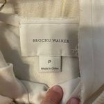 Brochu Walker  long sleeve dress with slip cream size P Photo 5