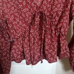 SheIn Long sleeve flower top Photo 1