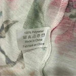 Show Me Your Mumu  White Pink Floral Open Front Tie Short Sleeve Robe One Size OS Photo 4