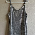 Torrid Top Women 3X Silver Liquid Shine Tank Cami Metallic Women’s Photo 1