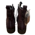 Mossimo Rihanna Lace Up Velvet Grey Combat Moto Boots Size 6 Photo 5