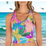 Hurley  Womens Juniors' Mas Isla Racerback Tankini Top NWT Photo 0